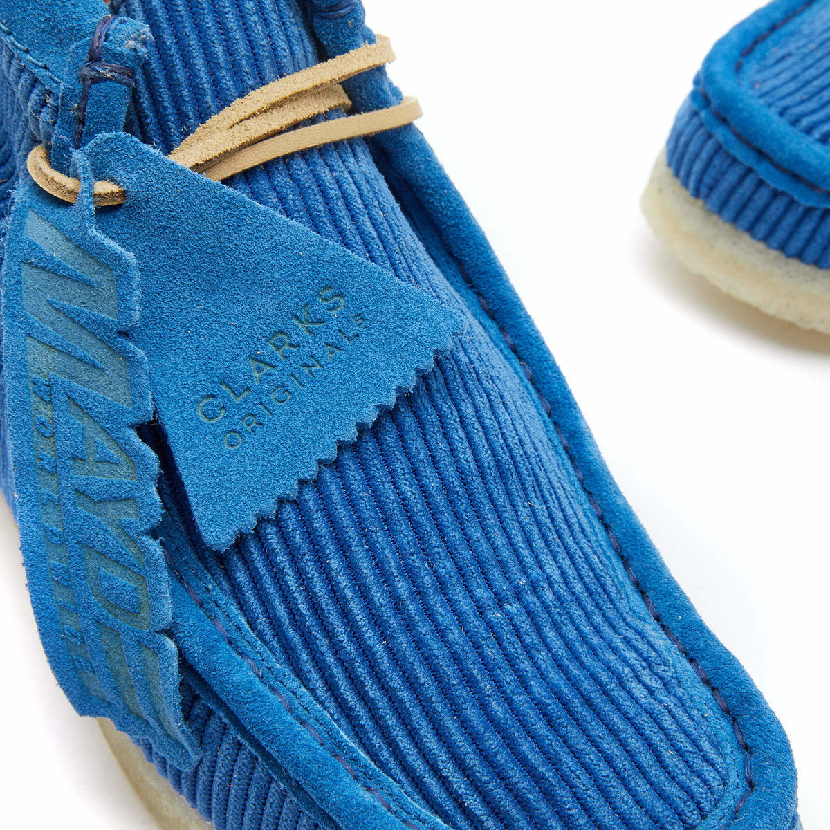 Clarks Originals Women's Mayde Wallabee Boot in Pacific Blue