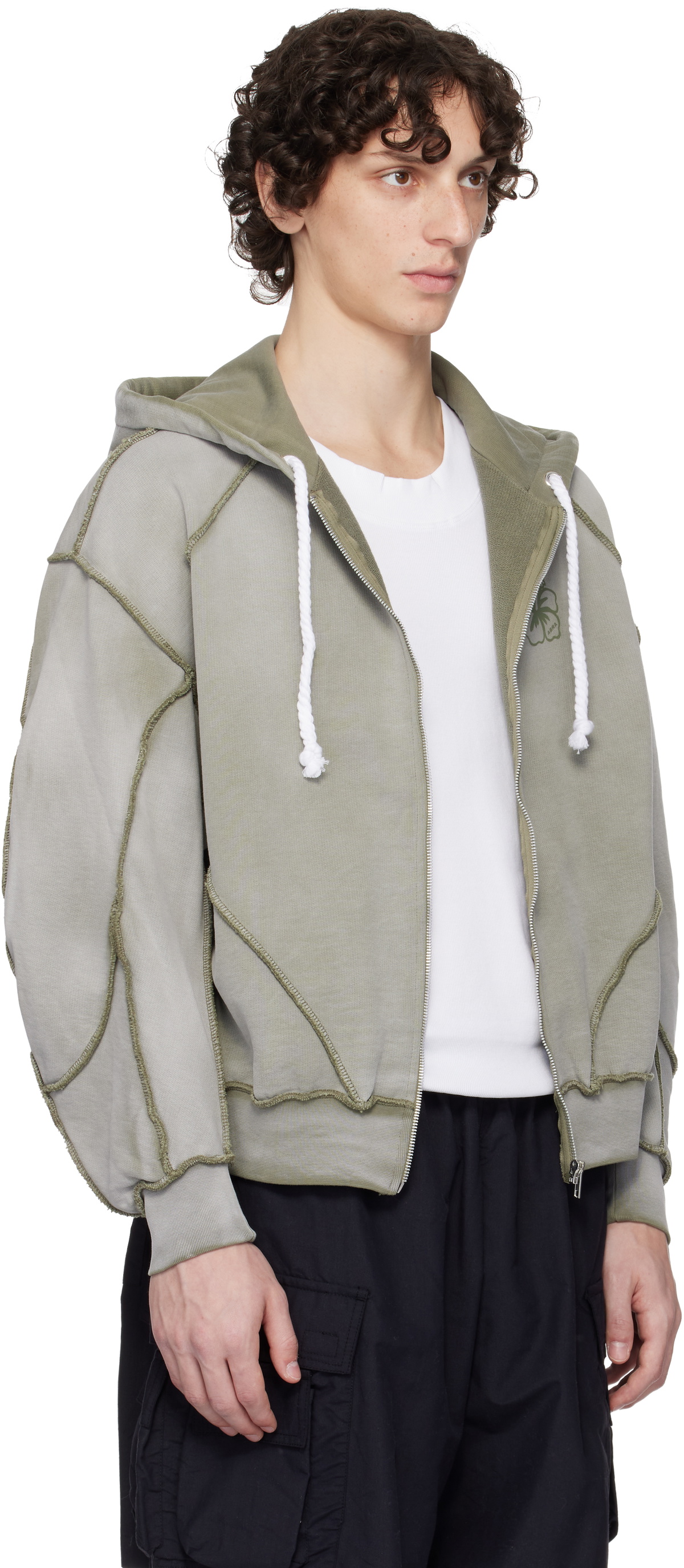 ABRA Gray Surf Hoodie