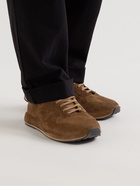 Officine Creative - Race Lux 002 Suede Sneakers - Brown