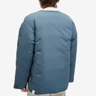 Jil Sander+ Men's Jil Sander Plus Water Repellent Padded Liner in Deep Atlantic Blue