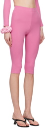 Gil Rodriguez Pink Capri Leggings