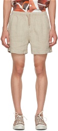 Schnayderman's Beige Linen Shorts