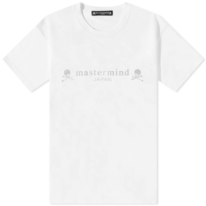 Photo: MASTERMIND WORLD Men's Reflective T-Shirt in White
