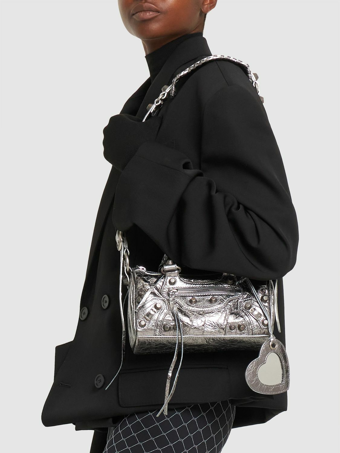 BALENCIAGA - Mini Le Cagole Leather Duffle Bag Balenciaga