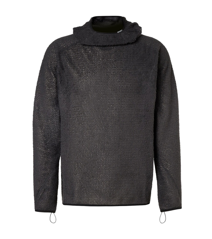 Photo: Satisfy Knitted hoodie