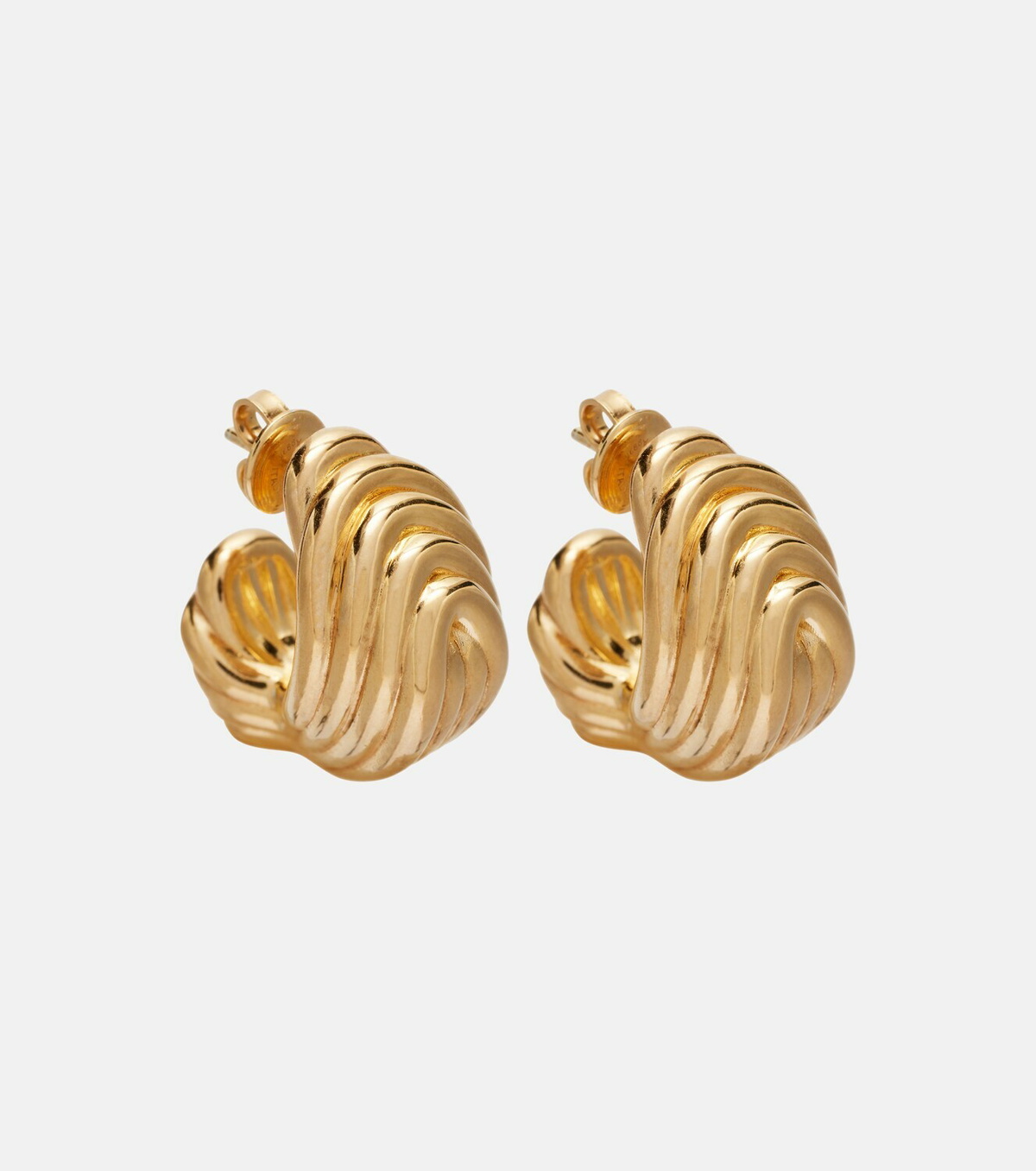 Bottega Veneta Gold-plated sterling silver earrings