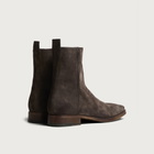 Acne Studios Men's Bebe Suede Boots in Taupe Grey
