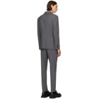 Z Zegna Grey Wool Travel Suit