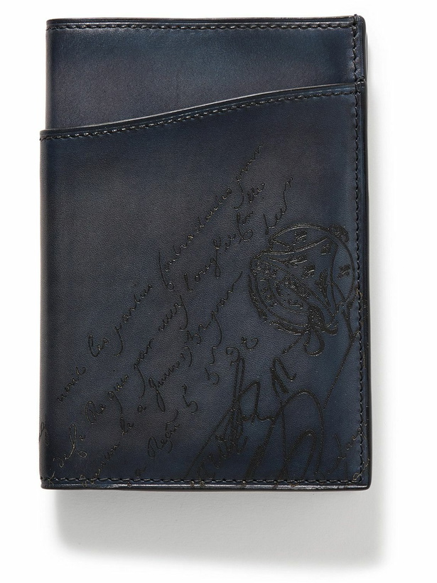 Photo: Berluti - Escale Neo Scritto Venezia Leather Passport Cover