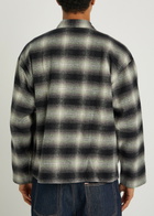 Ymc PJ Checked Cotton Shirt Black
