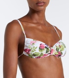 Montce Devin floral bikini top