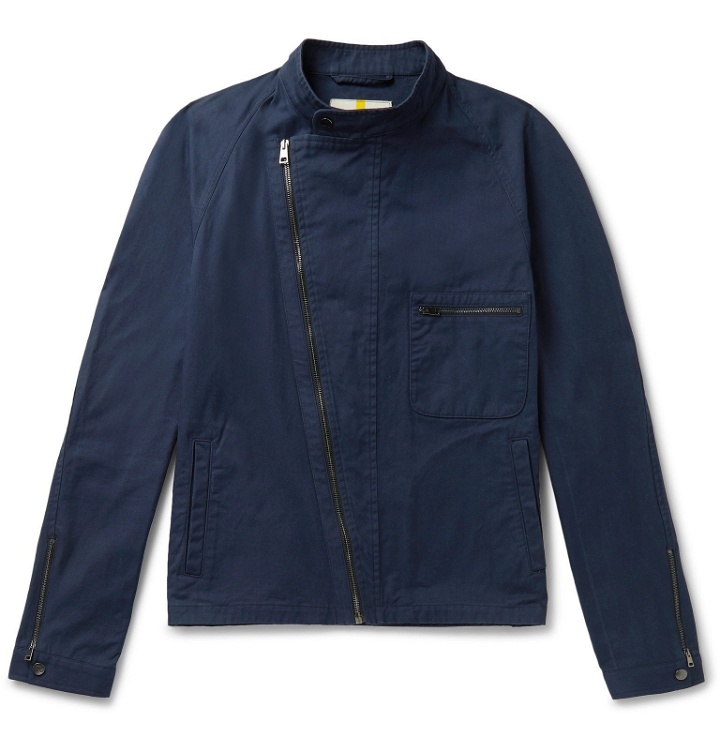 Photo: Connolly - Goodwood Cotton-Twill Jacket - Blue