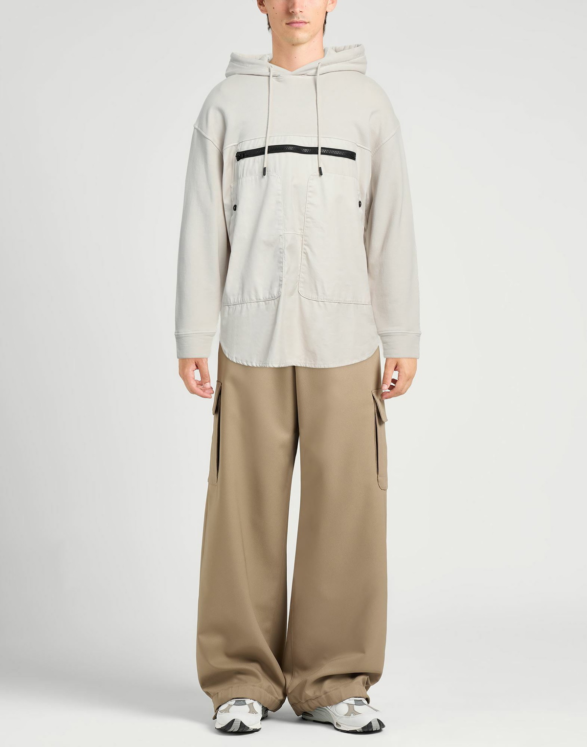 Dondup Mens Sweatshirt Ivory