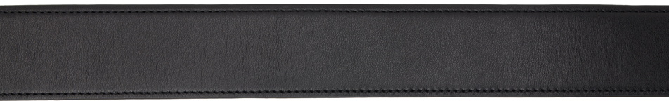 LU'U DAN Black Twisted Snake Belt