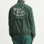Palmes Men's Practice Track Jacket in Dark Green