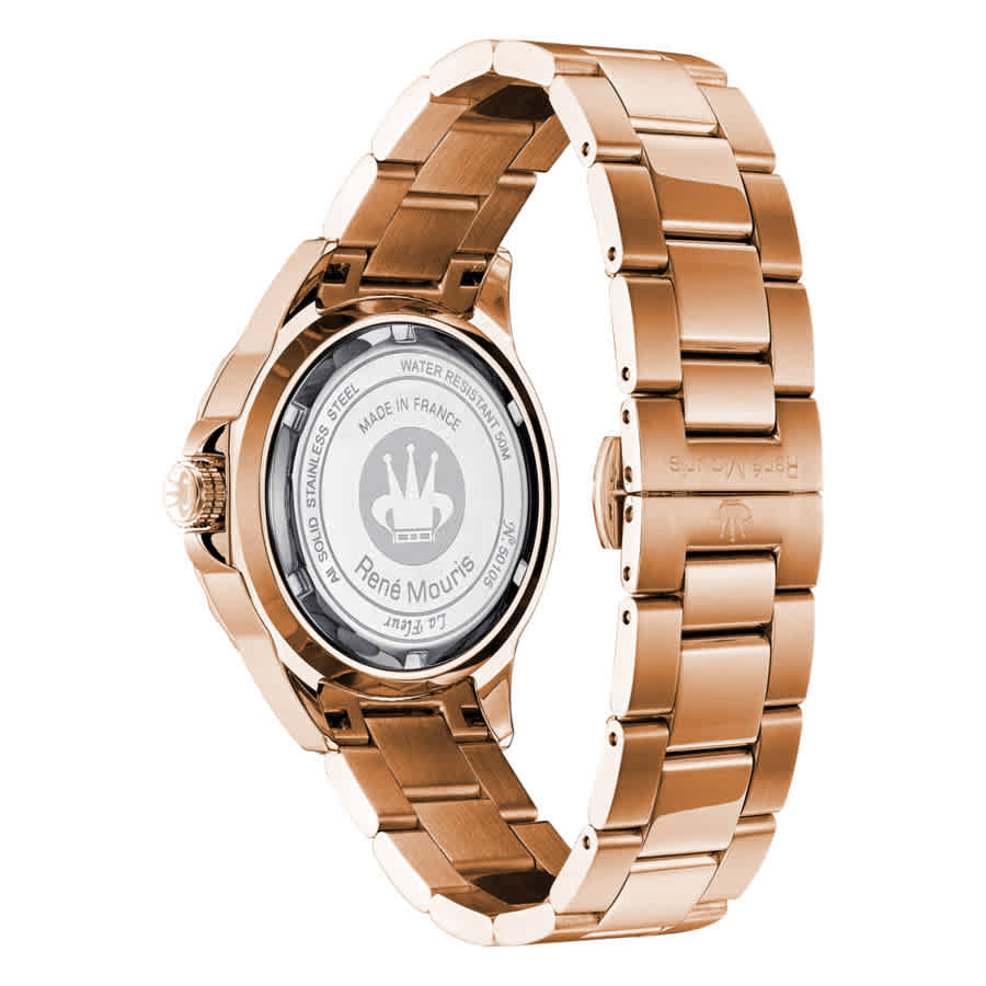 Rene Mouris La Fleur Mother of Pearl Dial Ladies Watch 50105RM9