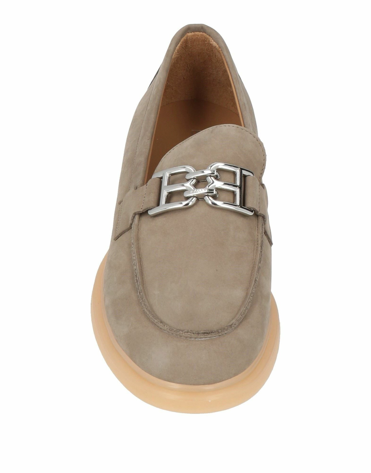 Bally Womens Loafers in Grey