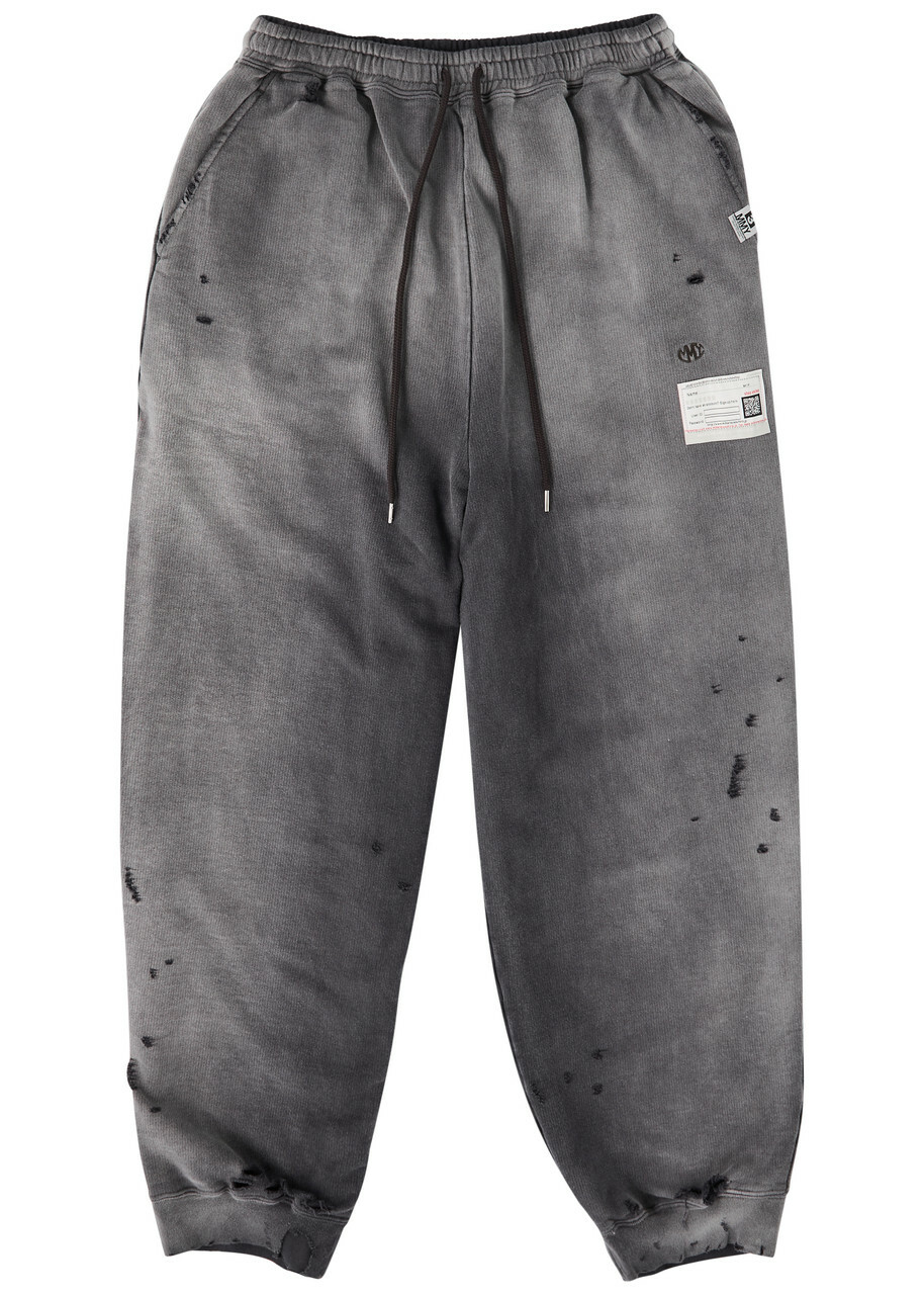 Maison mihara yasuhiro Sun Faded Like Distressed Cotton
