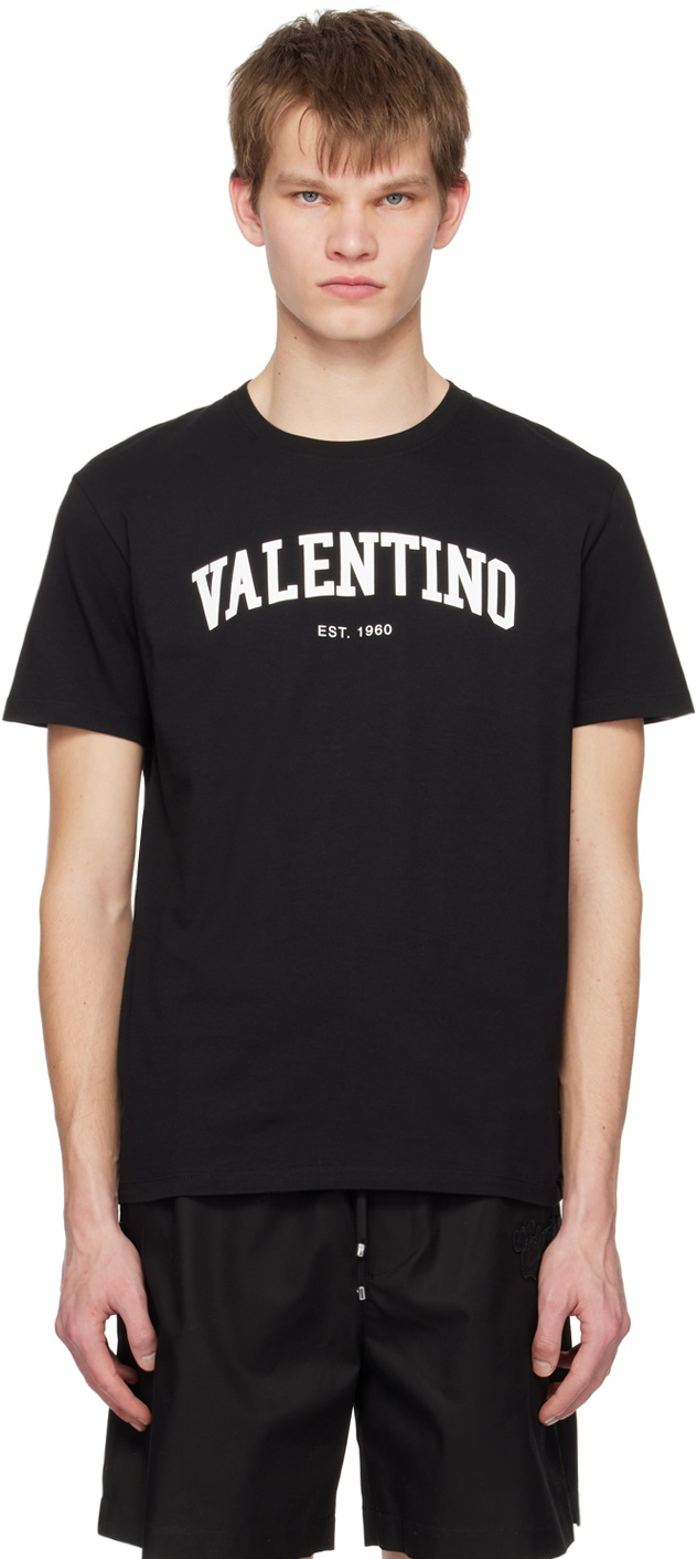 Valentino Black Print T-Shirt