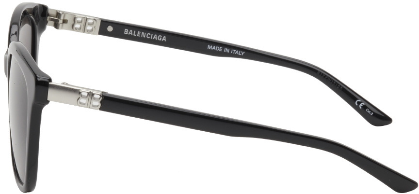 Balenciaga Black Square Sunglasses Balenciaga