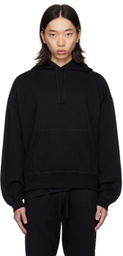 Reigning Champ Black Midweight Relaxed Hoodie