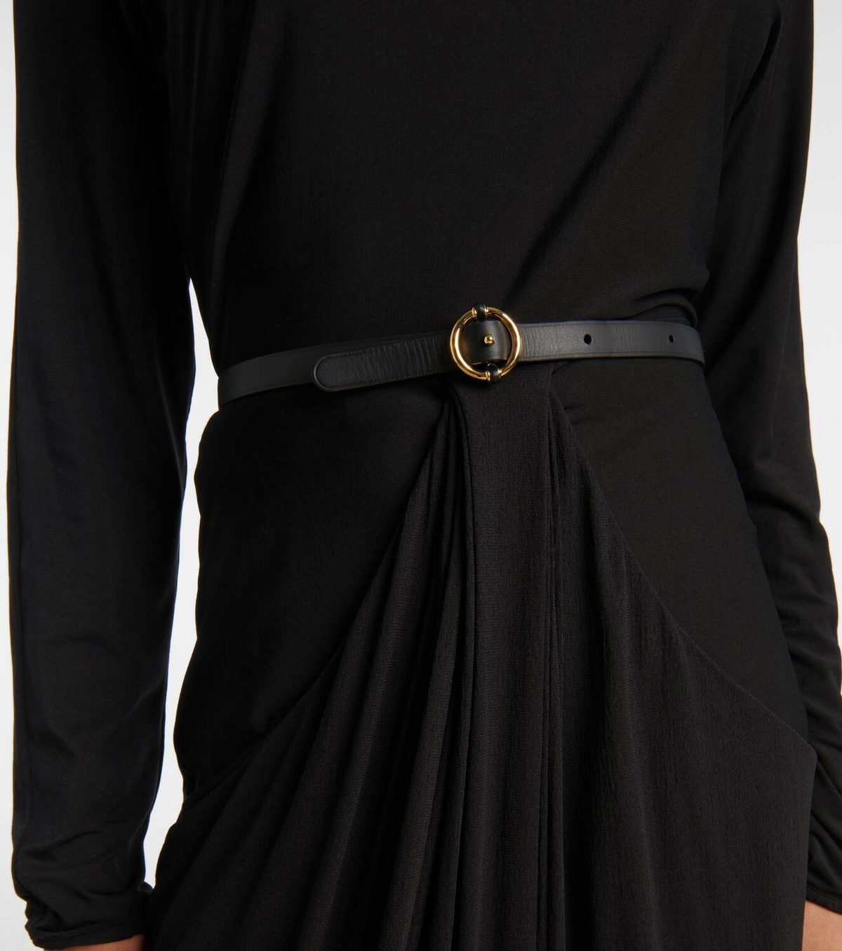 Loro Piana Helm leather belt