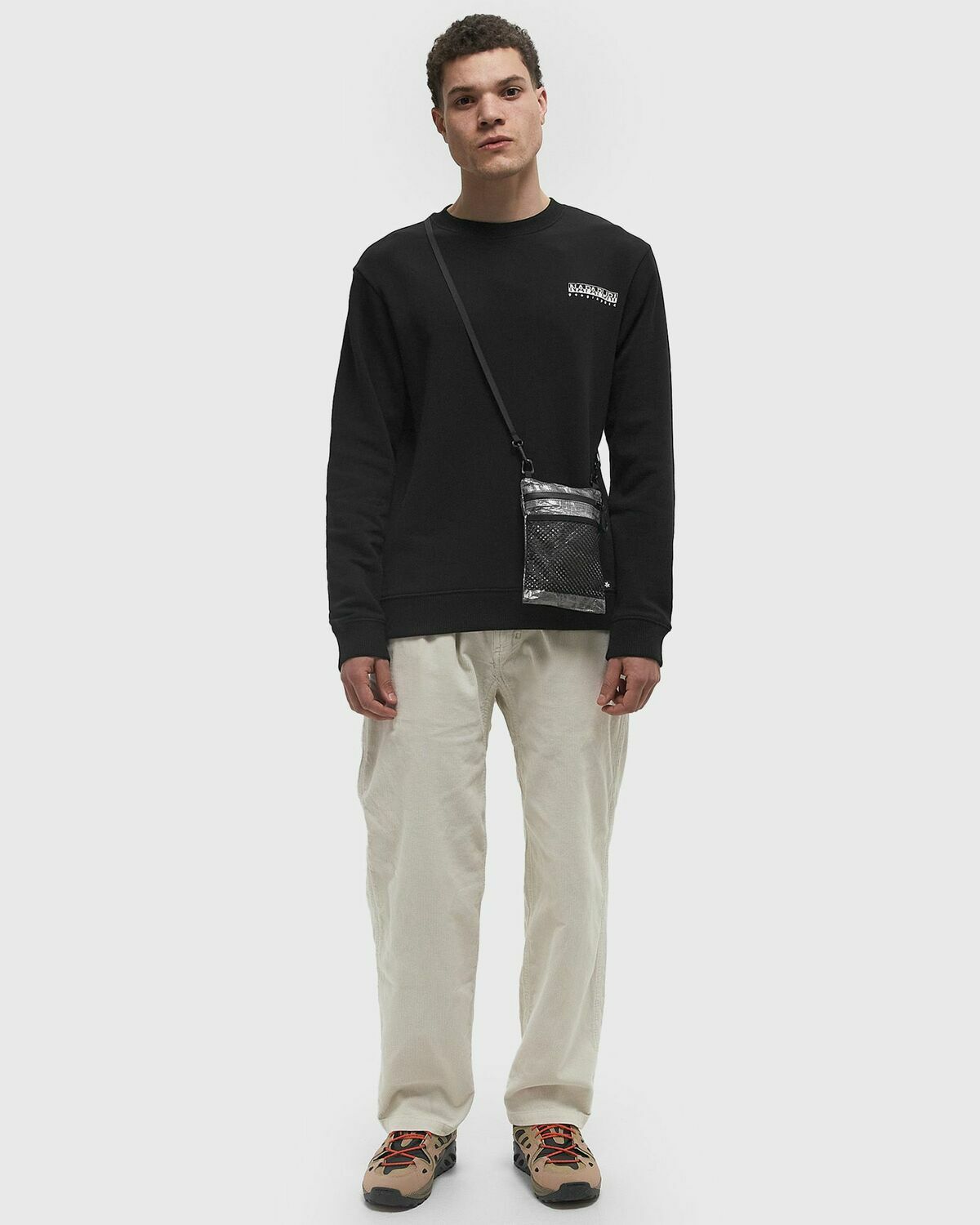 Napapijri B-SOVANA C SWEAT Black Mens Sweatshirt