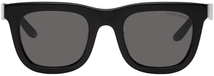 Photo: Giorgio Armani Black Square Sunglasses