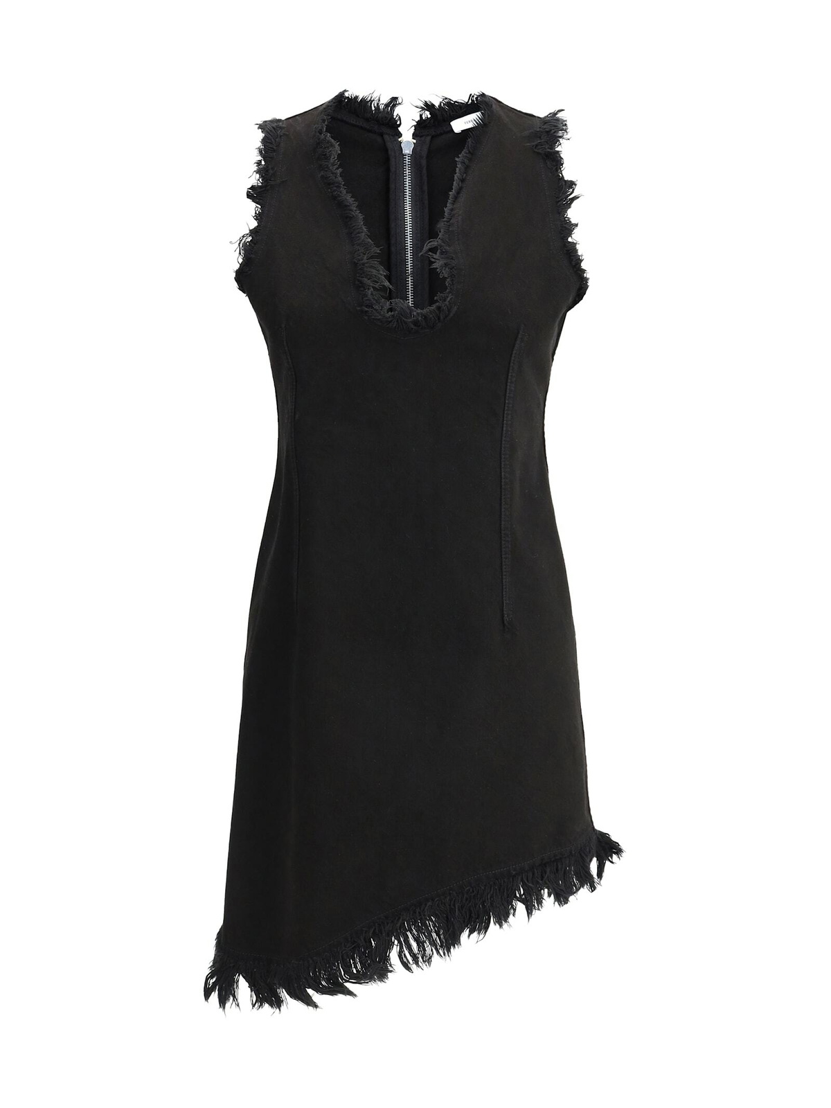 FERRAGAMO Patent Leather Scoop Neck Mini Dress Salvatore