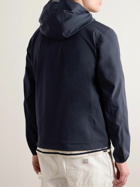 Herno - Stretch-Shell Hooded Jacket - Blue