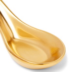 L'Objet - Gold-Plated Porcelain Chinese Spoon - Gold