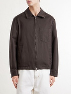 Barena - Cotton-Blend Gabardine Blouson Jacket - Brown