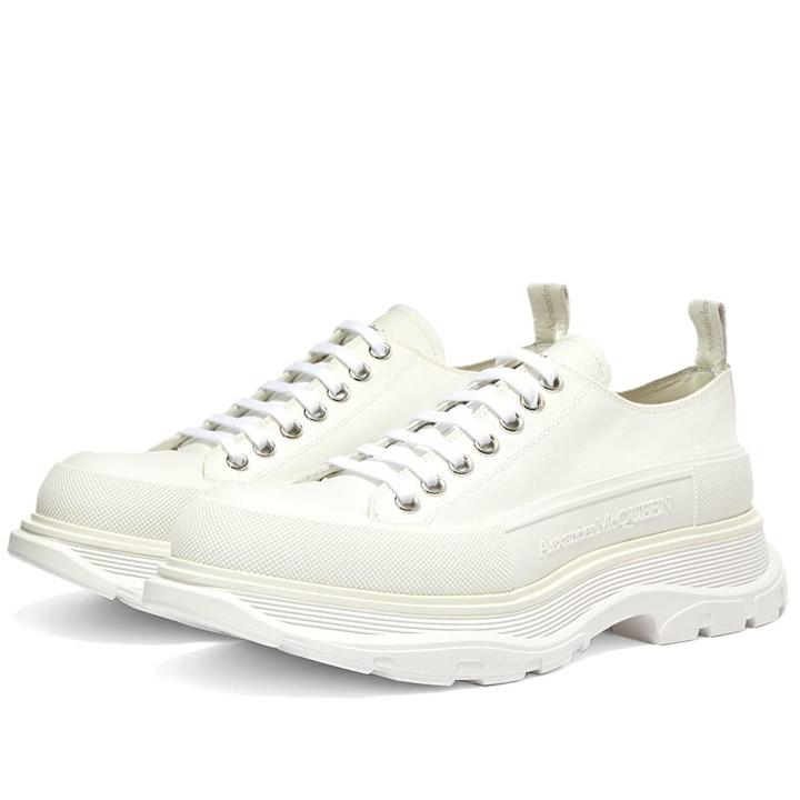 Photo: Alexander McQueen Tread Slick Canvas Low Top Sneaker