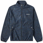 thisisneverthat Men's INTL. Fleece Jacket in Leopard Blue