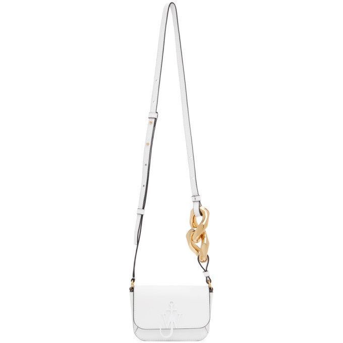 JW Anderson Small Chain-Link Tote Bag - White
