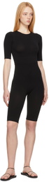 ADĀMO Black Sculpting T-Shirt Bodysuit