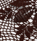 Magda Butrym Crochet cotton headwrap