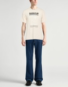 Barbour Mens T-shirt in Beige
