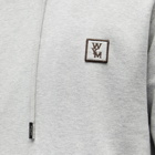 Wooyoungmi Men's Back Logo Hoodie in Grey
