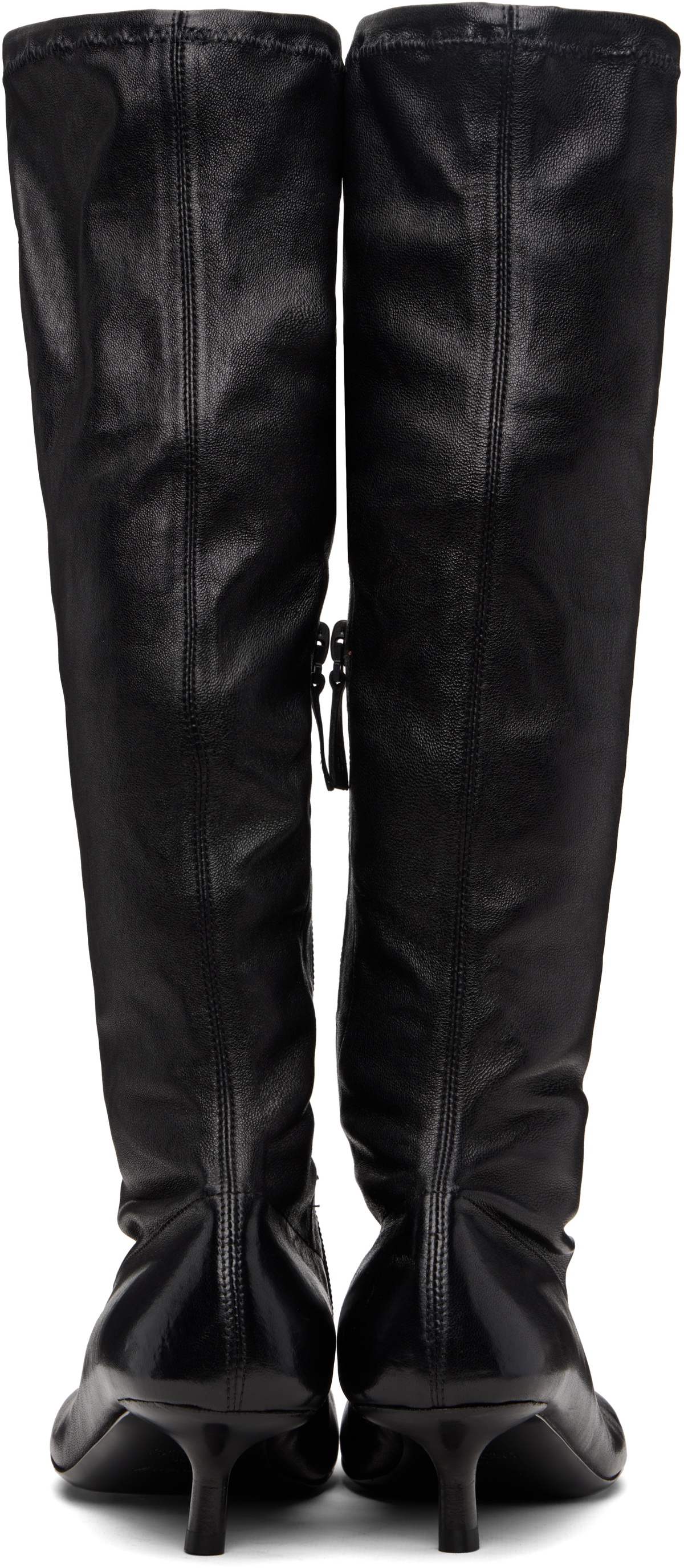 Marsèll Black Cotama Tall Boots