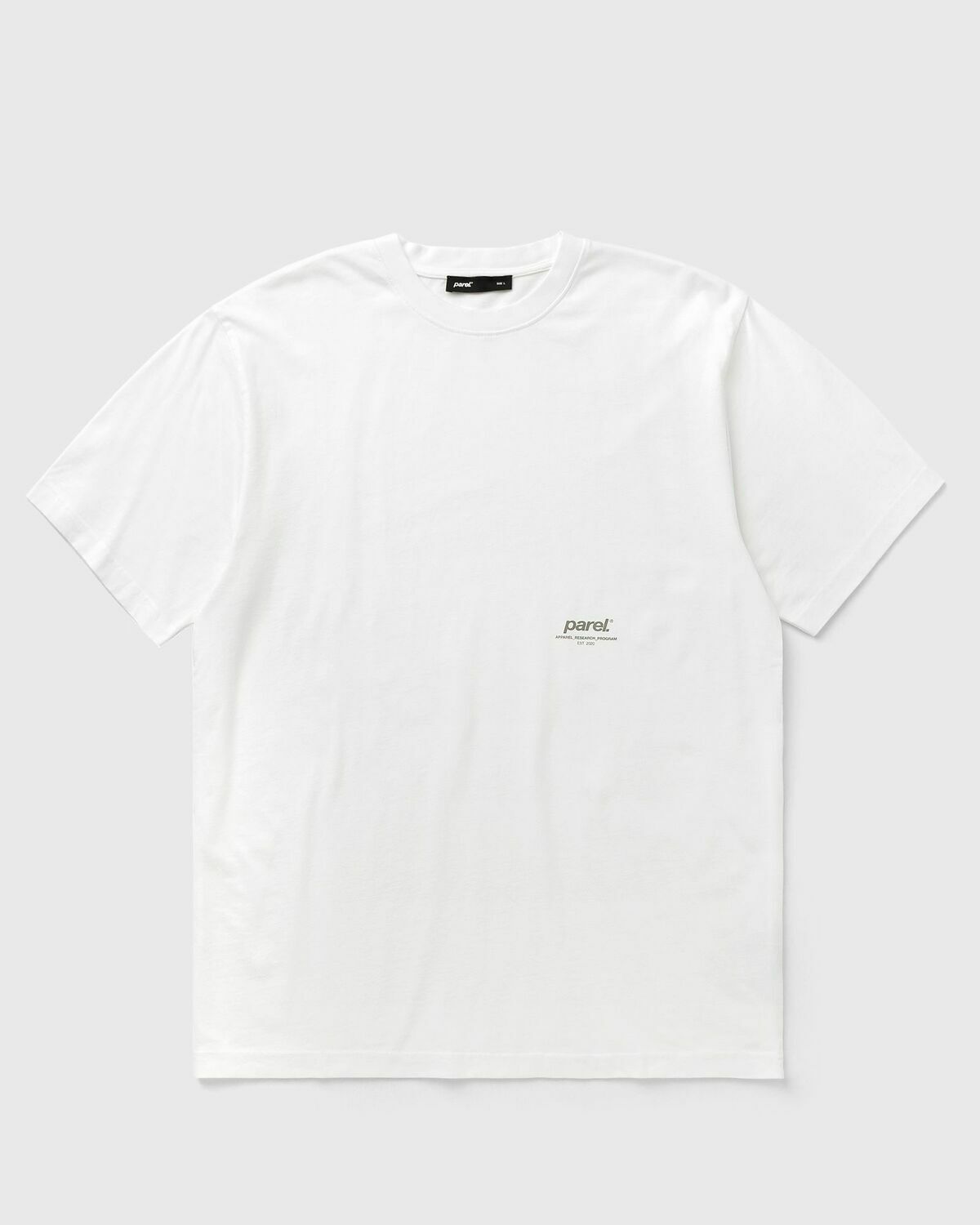 Parel studios Core Tee White Mens Shortsleefe