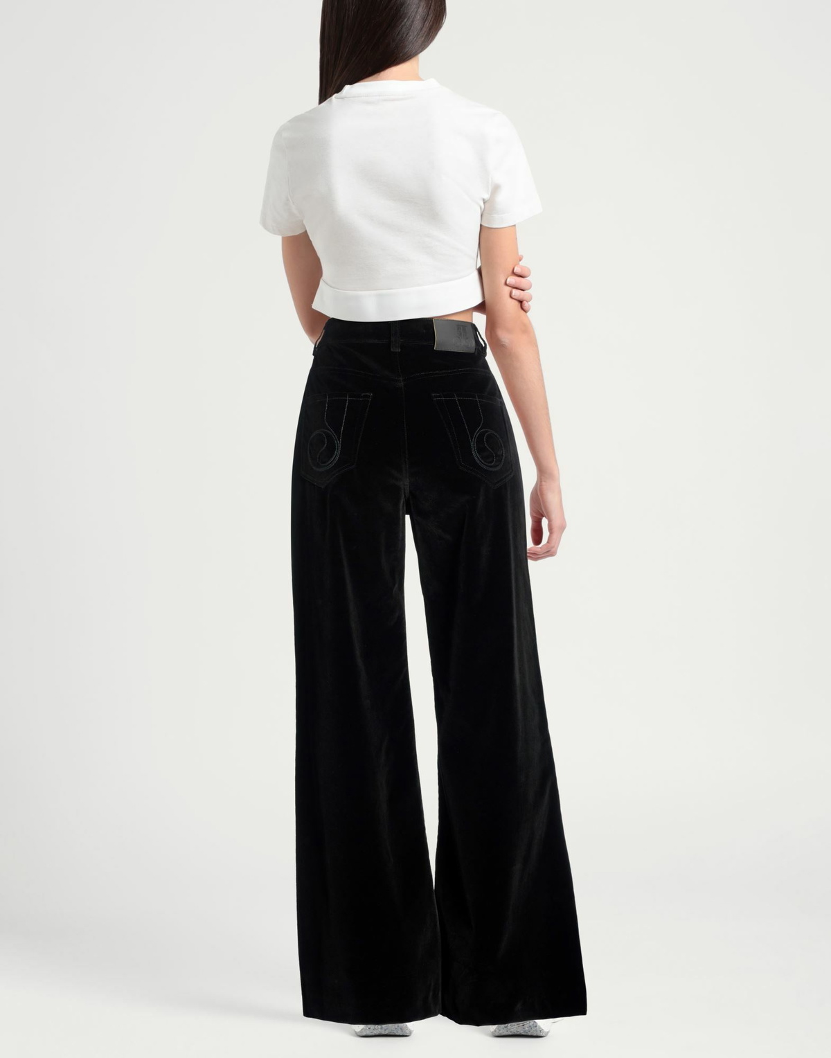 La Doublej Womens Pants in Black