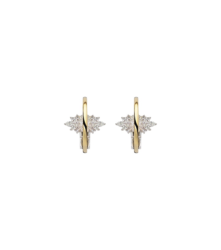 Photo: Yeprem Golden Strada 18kt gold clip-on earring with diamonds