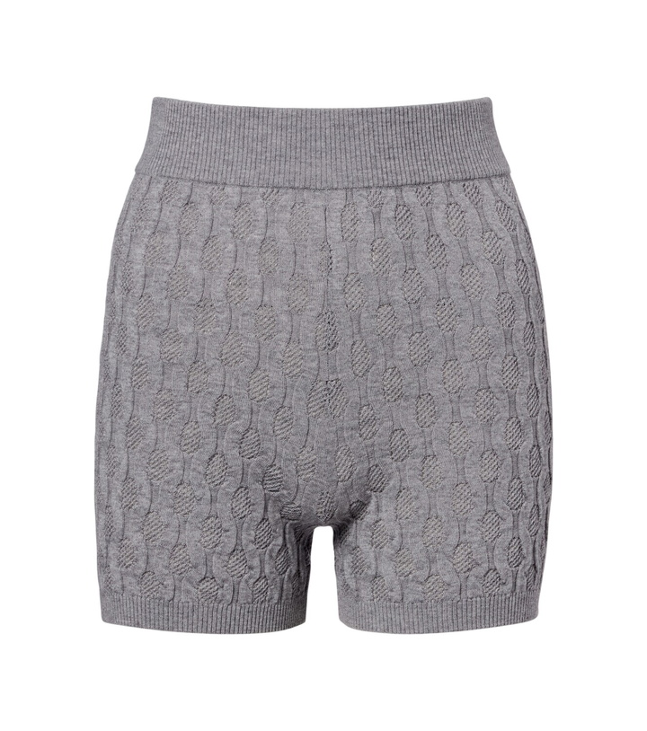 Photo: Dries Van Noten Knitted wool shorts