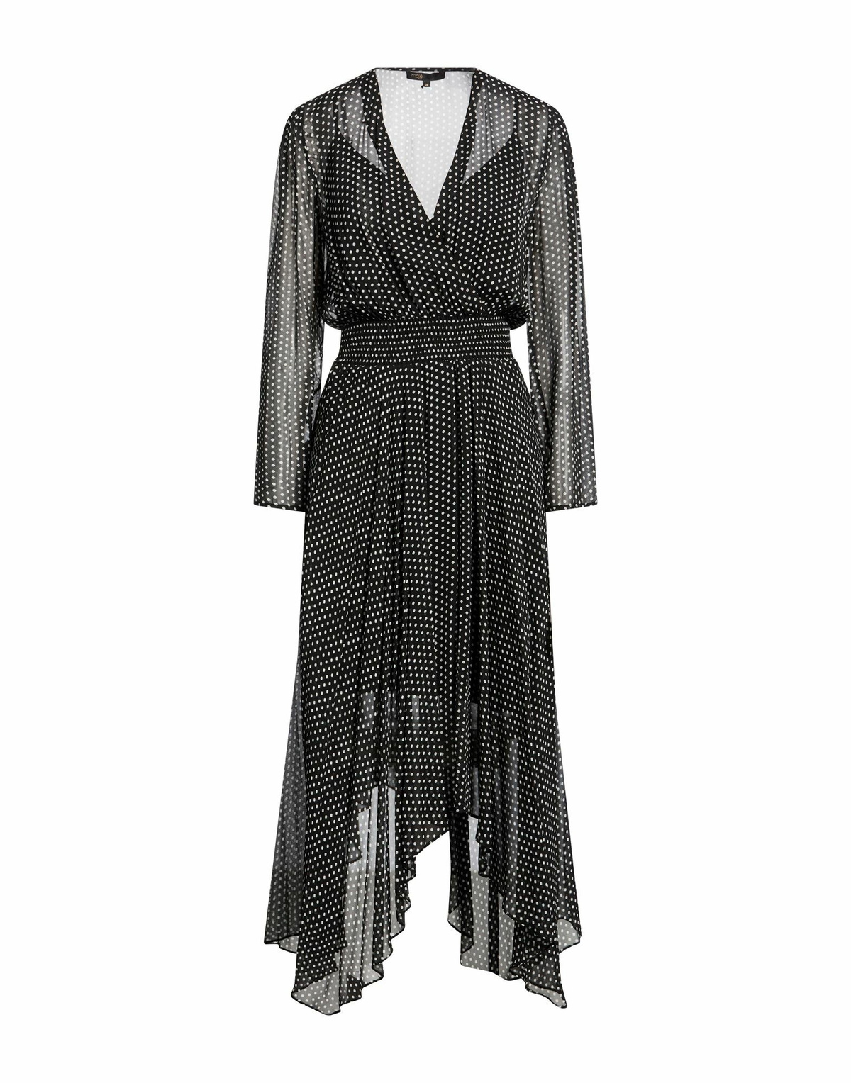 Maje Womens Maxi dress in Black