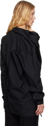 Ann Demeulemeester Black Daria Drop Shoulder Shirt