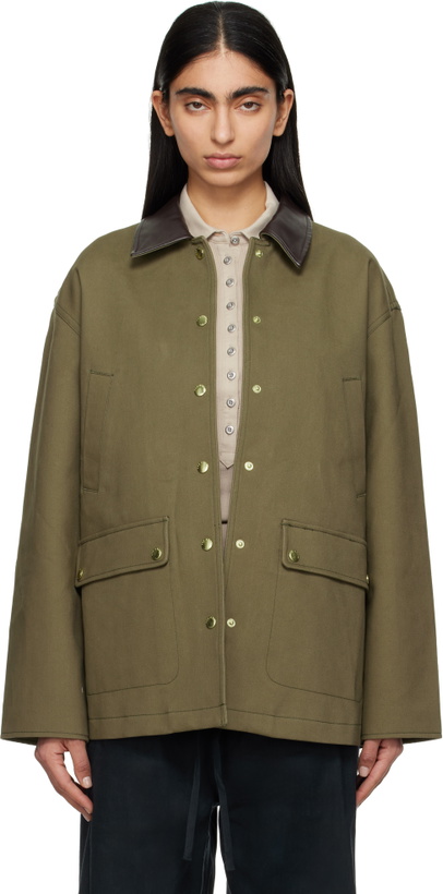 Photo: rag & bone Khaki Cassidy Cotton Jacket