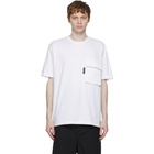 Comme des Garcons Homme White Flap Pocket T-Shirt