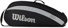 Wilson Black Fed Team 3-Pack Tennis Racket Bag