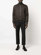 EMPORIO ARMANI - Quilted Leather Jacket